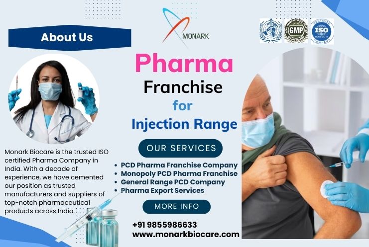 Pharma Franchise for Injection Range