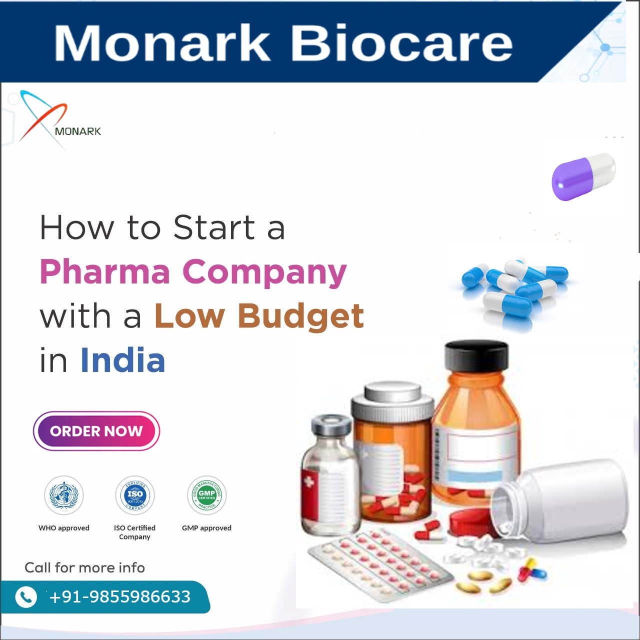 How to Start a Pharma Company with Low Budget in India